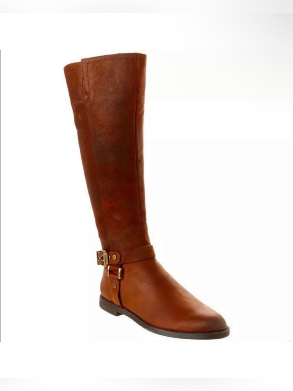FRANCO SARTO VANTAGE
BURNT BROWN OILED
DISTRESSED LEATHER TALL
BOOTS SIZE 8